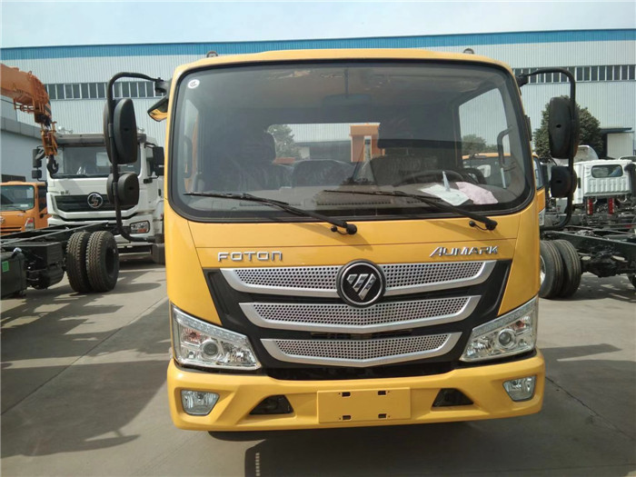 福田歐馬可藍(lán)牌一拖二清障車