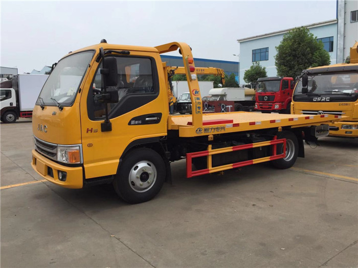 江淮康玲H5藍(lán)牌一拖二清障車