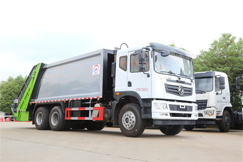 旺龍T5后八輪壓縮式垃圾車(chē)，?端高?大?上氣?檔次